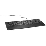 DELL juhtmega klaviatuur - KB216 - Belgia (AZERTY) - must, t&auml;issuuruses (100%), juhtmega, USB, membraan, AZERTY, must