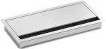 BACHMANN LOOP SQUARE Kabeldurchfhrung, 240mm, Aluminium