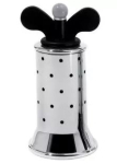 Maitseaineveski Alessi 9098 B Must Roostevaba Teras K&otilde;rgus 132 mm