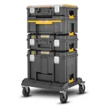 DeWALT DWST83346-1 TSTAK VI 2.0 t&ouml;&ouml;riistade hoiukast, alumiinium, must/kollane