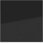 HAGER WAW1000BG Rocker 1-gang A.x/C.x midnight black glossy