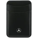Mercedes Leather Magnetic Wallet Black