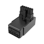 Akasa G-Nexus P16 Plus 90 Degree 12V-2x6 Metal Shell GPU Power Adapter - Must