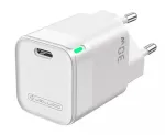 Jellico C43 Mini PD 30W QC 3.0 Smart Adaptive Fast Charger with 1x USB-C (5-20V) White