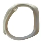 iLike Silicone Strap for Xiaomi Mi Band 5 / 6 / 7 (18x250mm) White