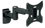 Sunne LCD-A503K teleri seinakinnitus, kallutatav/p&ouml;&ouml;ratav, 23-42 tolli (43,2-94 cm), kuni 30 kg, VESA maks. 200x200, teras, must