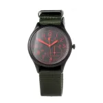 TIMEX Expedition North Field Post meeste analoogkvarts-kell 41mm roheline sihverplaat pruun nahkrihm TW2V11000LG