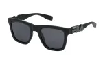 FILA SF9416-510U28 Meeste ristk&uuml;likukujulised p&auml;ikeseprillid - Must/Hall raam - Hallid pol&uuml;karbonaat l&auml;&auml;tsed - UV400 kaitse