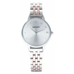 RADIANT naiste k&auml;ekell RA609203 33mm h&otilde;bedane roostevaba teras kvarts analoog