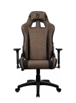 M&auml;ngutool Arozzi Avanti SoftFabric Brown &mdash; riidest polster, ergonoomiline disain, reguleeritav k&otilde;rgus ja kalle