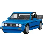 COBI 24661 Volkswagen Golf GTI British Version Cabriolet (1984) ehituskomplekt, 1:35, sinine