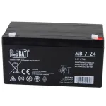 LEAN CARS Vehicle Gel Battery For 24V7AH Battery