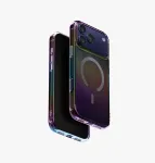 UNIQ Iridescia Korp Apple iPhone 17 Pro Max Magclick Laadimine Midnight Quartz