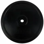 Tunturi Rubber Weight Disc 20 kg &ndash; Must kummiga kaetud malmist ketas (&uuml;ksik, 30 mm ava)