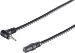SHIVERPEAKS S-Conn HP30781 heliadapteri kaabel 0,2 m 3,5 mm isane - 2,5 mm isane must