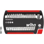 Wiha XSelector 31-osaline otsakute komplekt pilu-, Phillips-, Pozidriv- ja TORX-otsakutega 29417