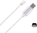 CYOO Flow Light Magnet USB Type-C kaabel 1m valge LED laadimine andmes&uuml;nkroniseerimine CY121476