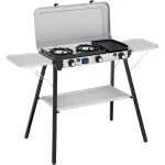 Camping Kitchen 2 Multi Cook Plus, gaasipliit Hall, 2 keedutsooni 2x 1,8 kW + grillplaat 0,9 kW, mudel 2025