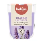 BOLSIUS True Scents lavendli l&otilde;hnaga klaask&uuml;&uuml;nal &Oslash;80x73mm