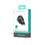 Joyroom JR-TG7 33W seinalaadija, USB-C + USB-A, USB-C&ndash;USB-C PD 60W kaabliga (1 m), must