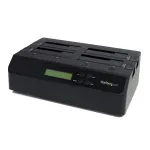 StarTech.com 4-pesaline USB 3.0 eSATA to SATA eraldiseisev 1:3 k&otilde;vaketta duplikaatordokk