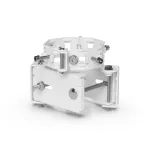 Ubiquiti UACC-Wave-AP-Micro-Mount posti kinnitusklamber 4 Wave AP Micro seadmele, roostevaba teras, 25&ndash;76 mm postile, valge