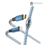 Hama peegeldav kaabel 1,5 m sinine Lightning &ndash; USB-C 3 A