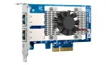 QNAP QXG-10G2T v&otilde;rgukaart Sisemine Ethernet 10000 Mbit/s