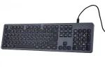Juhtmega klaviatuur CK-400 must-hall