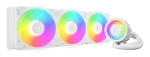 All-in-one CPU vedelikjahuti Arctic Liquid Freezer III Pro 420 A-RGB (Valge) &mdash; 140 mm ventilaatorid, multi-pesa LGA1700/AM4/AM5