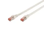 DIGITUS Professional - Paigalduskaabel - RJ-45 (M) kuni RJ-45 (M) - 10,0m - SFTP - CAT 6 - IEEE 802,3 - Halogeenivaba, Vormitud, T&otilde;mbevaba - Valge (DK-1644-100/WH)