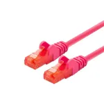 V&otilde;rgukaabel LOGON TCU66U010M Cat6 U/UTP magenta 1 m RJ-45&ndash;RJ-45