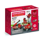Ehitusklotsid MAGFORMERS Emergency set &mdash; magnetiline ehituskomplekt p&auml;&auml;stevahendite ja -stseenide jaoks