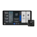 Shelly Wall Display X2 Black + BLU H&T Black komplekt, s&uuml;vistatav juhtpaneel, Android, Wi-Fi, Bluetooth