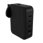 Hyper HyperJuice 145W USB-C GaN reisilaadija 4 pordiga - must