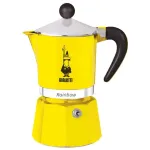 Bialetti Rainbow 0.06 L Alumiinium Termoplast Kollane Kohvimasin