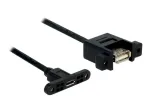 USB-kaabel Micro-USB B USB A DeLOCK 85109 0,25 m