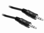 Audio kaabel DeLOCK 84001 2.5m 3.5mm Must