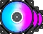 120mm PCCOOLER HALO-RGB-3I1 arvutijahutusventilaator, 1000&ndash;2000 p/min, RGB-valgustus