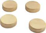 Magnet sigel BA210 pruun, &uuml;mmargune &Oslash; 3,3 cm &times; paksus 0,9 cm