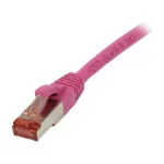 Synergy 21 S216989 - 0,5 m - Cat6 - S/FTP (S-STP) - RJ-45 - RJ-45 - magenta