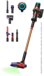 Dyson V16 Piston Animal juhtmevaba tolmuimeja spetsiaalse puhastuskomplektiga (495948-01), matt must/vask