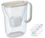 Veefiltrikann BRITA Style Essential 2,4 L koos 3 varupadruniga (liivav&auml;rvi)