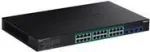 TRENDnet TPE 30284 - kommutaator - nutikas - 24 x 10/100/1000 (PoE+) + 4 x 10 Gigabit SFP+ - riiulisse paigaldatav - PoE+ (370 W) - AC 100 - 240 V (TPE-30284)