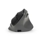 BakkerElkhuizen PRF Pro hiir Parem, Paremak&auml;eline, Vertikaalne disain, Optiline, RF Juhtmevaba + Bluetooth + USB USB-C, 2400 DPI, Must, Hall