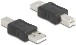 DeLOCK 67198 kaabli soovahetaja USB t&uuml;&uuml;p-A USB t&uuml;&uuml;p-B must