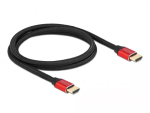 HDMI-kaabel DeLOCK &uuml;likiire 48 Gbps 8K 60 Hz punane 1 m