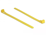 Vabastatav kaabliside DELOCK 18760 &mdash; Nailon, 150&times;7,5 mm, Kollane, 100 tk