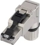 Ethernet-pistik Lapp ED-IE-90-6A-A-20-FC nurga all &mdash; RJ45 varjestatud, 90&deg;