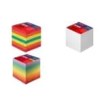 Herlitz 146092 m&auml;rkmeplokk 9 x 9 cm, 700 lehte, mitmev&auml;rviline